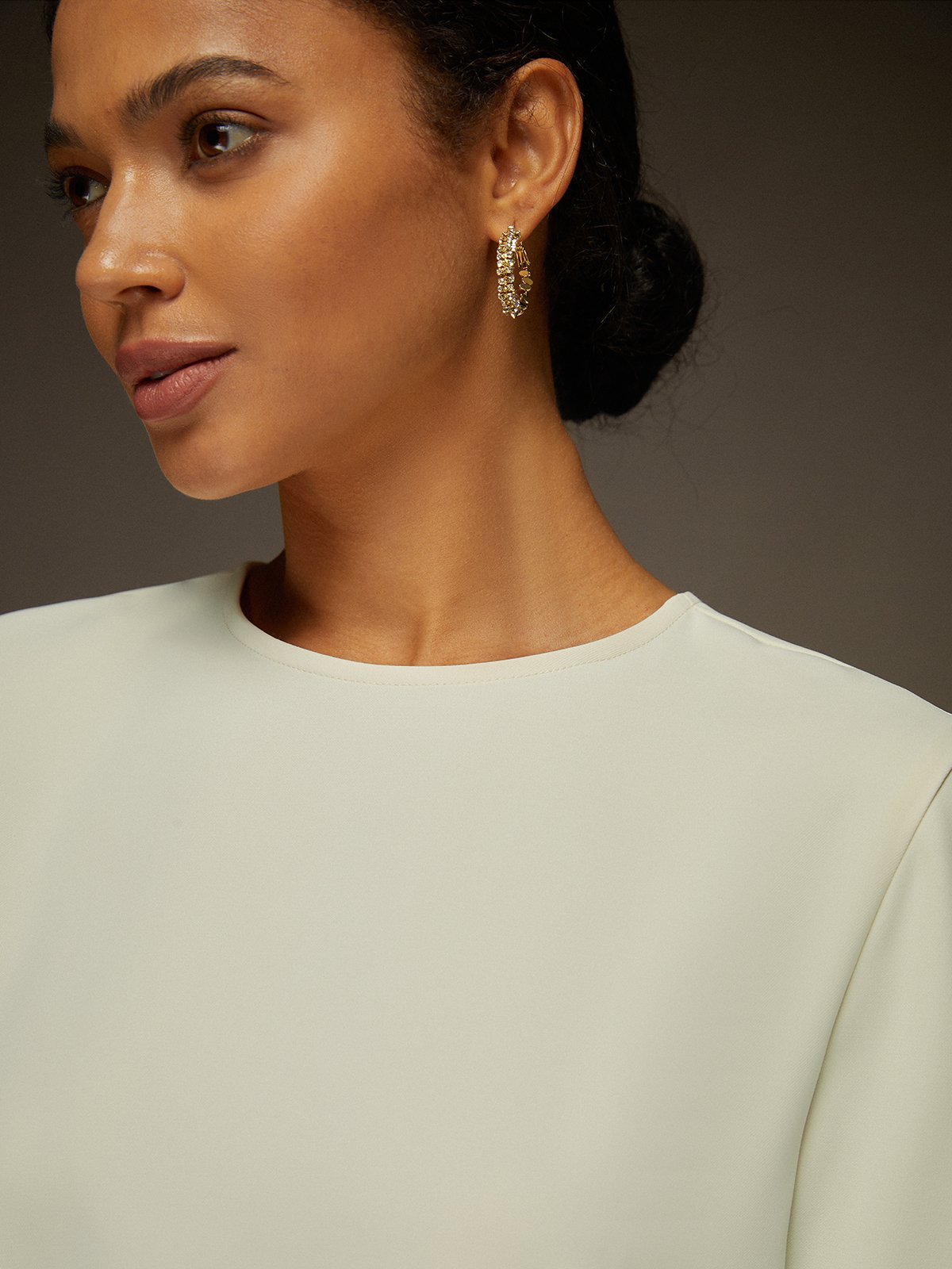 Robes Floral Été Élégant Naturel Aucune élasticité Demi Manche Col Rond Trapèze Non pour Femmes