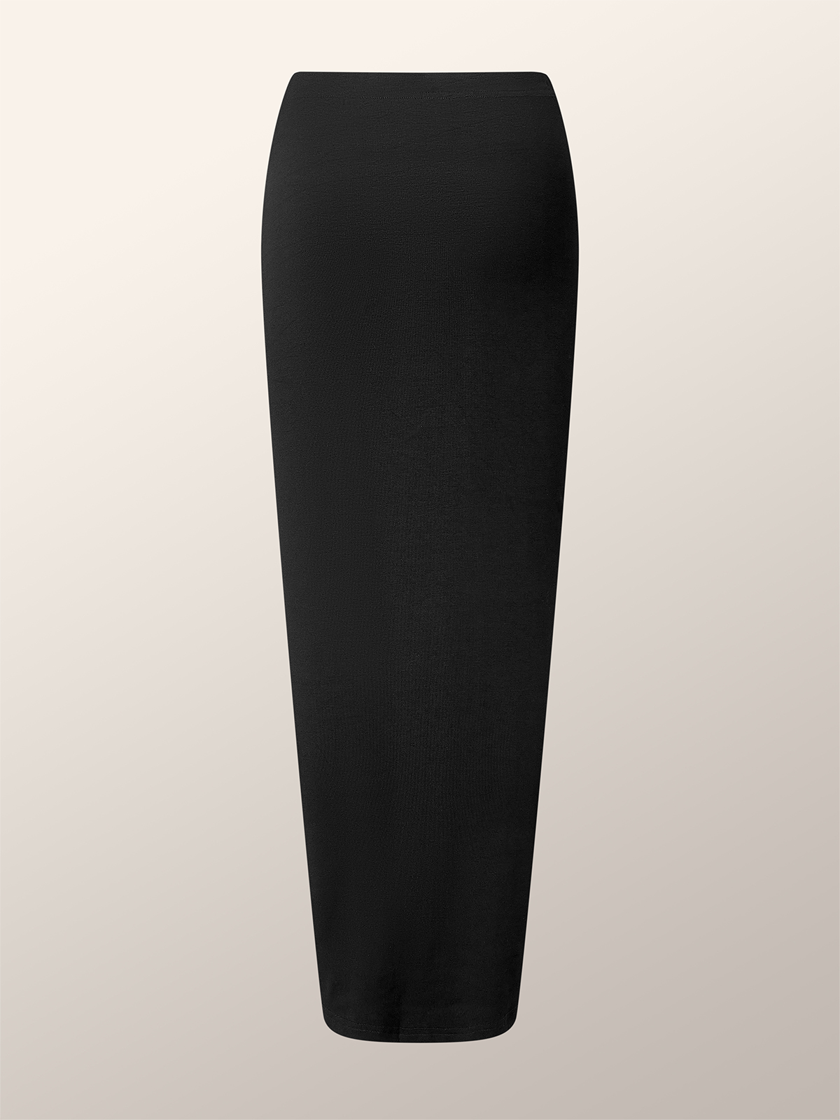 Jupes Plain Été Urbain Polyester Naturel Aucune élasticité Quotidien Maxi Droit pour Femmes