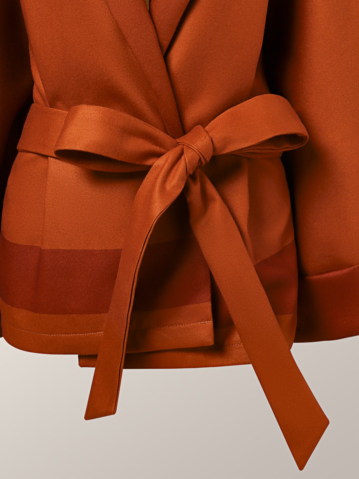 Pardessus Femmes Rayé Hiver Élégant Polyester Naturel Poids lourd Aucune élasticité Quotidien Manches 3/4