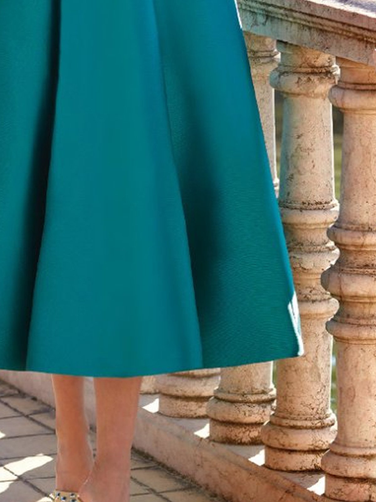 Robes Femmes Plain Été Élégant Polyester Ceinture Taille Haute Coupe Régulière Sans Manches Régulier