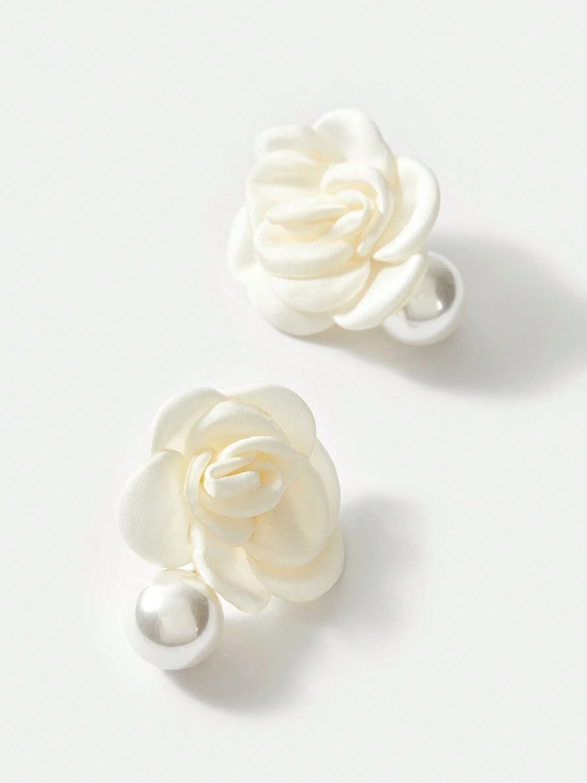 Boucles d'oreilles Femme Floral Toutes Les Saisons Élégant Quotidien Perle Pendre Acrylique