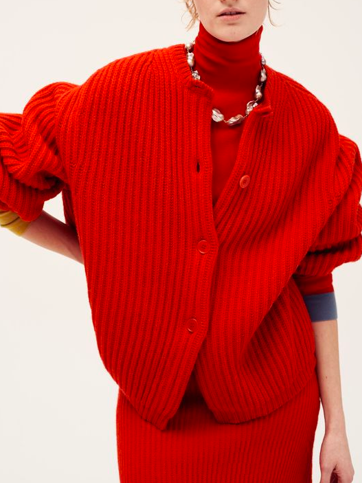 Cardigans Plain Printemps / Automne Urbain Quotidien Fil/fil de laine Régulier à Manches de Raglan Régulier Élasticité moyenne pour Femmes