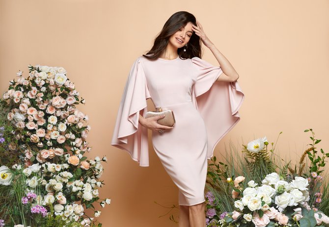 Mariage Robe & Fête Robe Femmes Plain Printemps Élégant Naturel Micro-Élasticité Quotidien Serré Régulier Jupe hanche