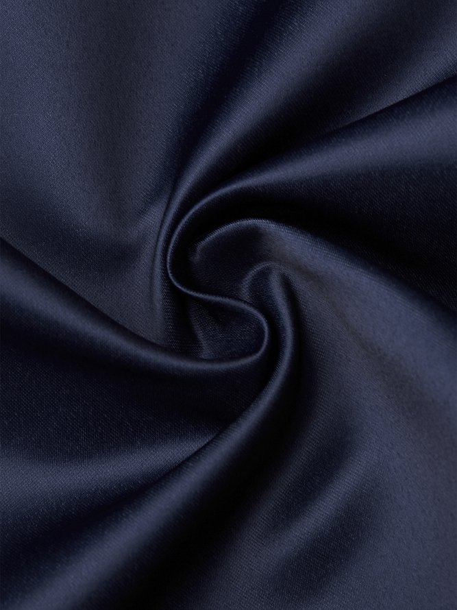 Jupe Femmes Ombre Printemps Élégant Micro-élasticité Fête Coupe Régulière Long Trapèze Régulier