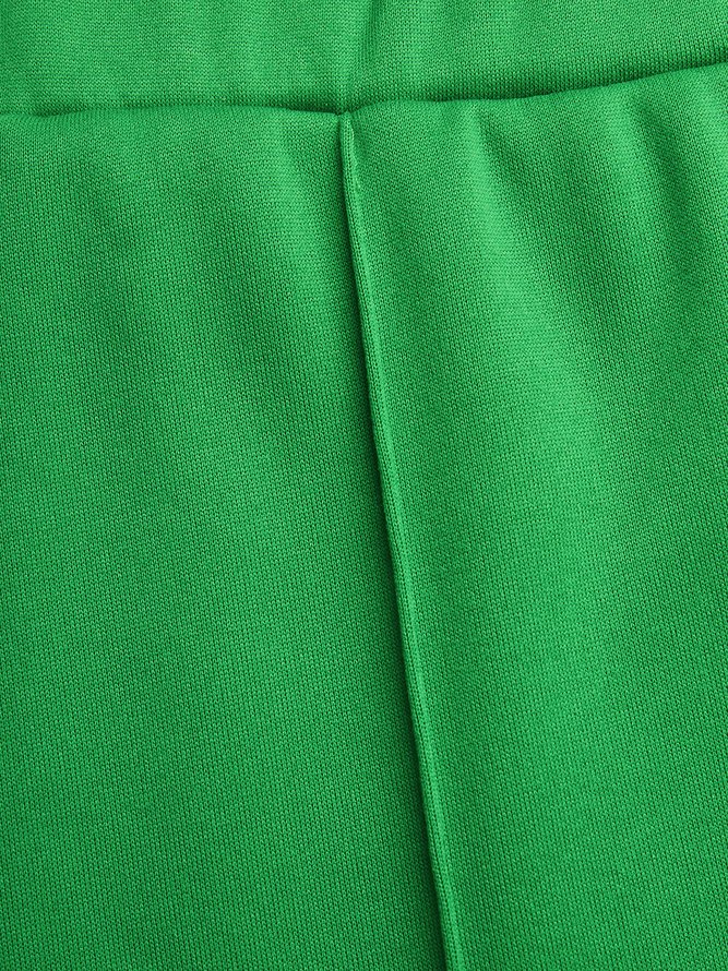Décontracté Pantalons Femmes Décontracté Plain Printemps Polyester Naturel Quotidien Ample H-ligne Régulier