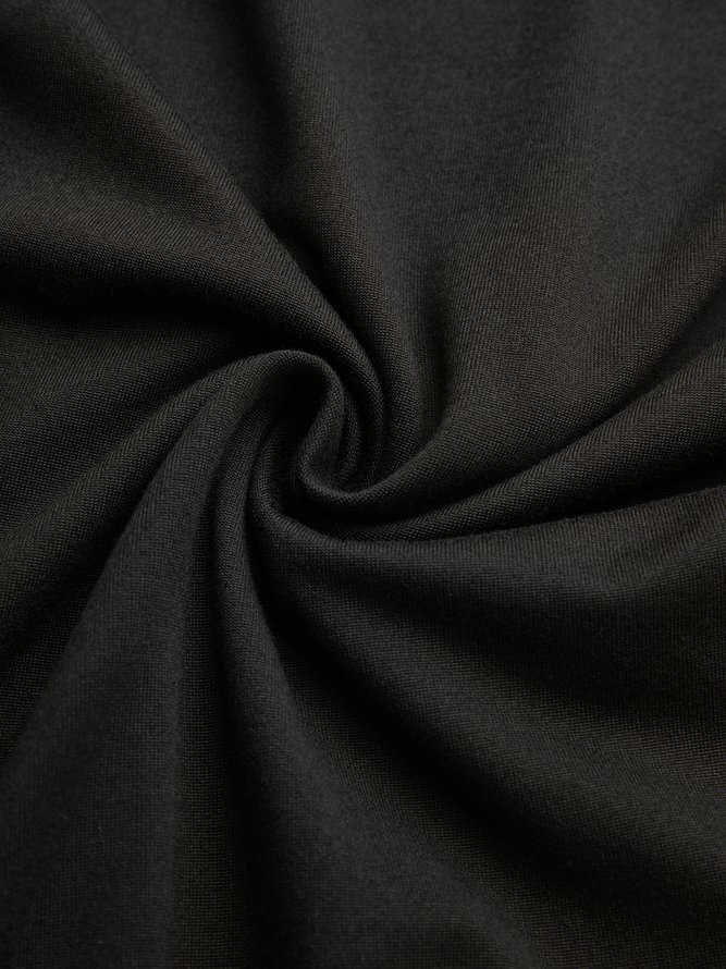 Robes Plain Hiver Élégant Polyester Naturel Serré Long S-ligne Jupe hanche pour Femmes