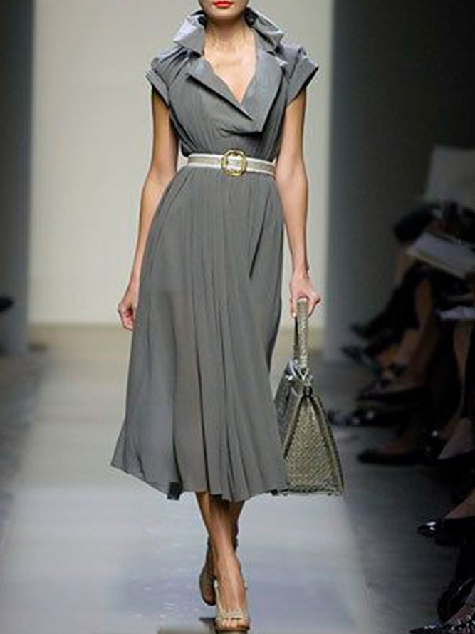 Robe Plaine Élégante