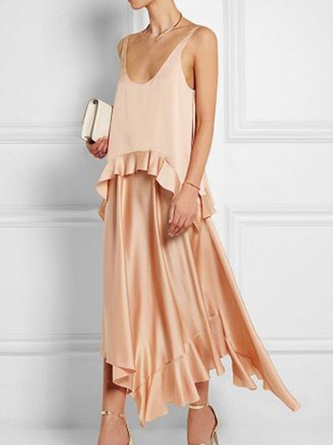 Robe à Col U pour Vacances