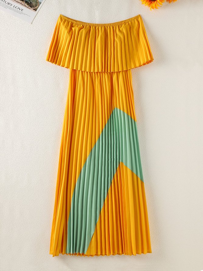 Robe à Épaules Dénudées