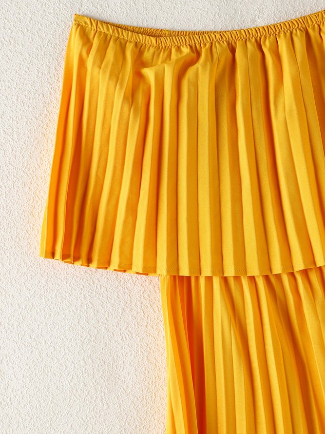 Robe à Épaules Dénudées