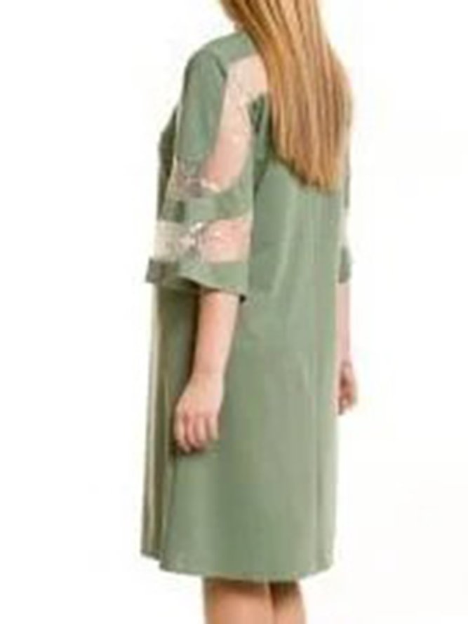 Robes Élégantes à Demi Manche