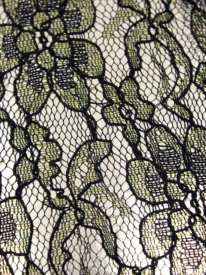 Pochette Femmes Plain Toutes Les Saisons Fête Polyester Portable Fête Dentelle Carré Régulier