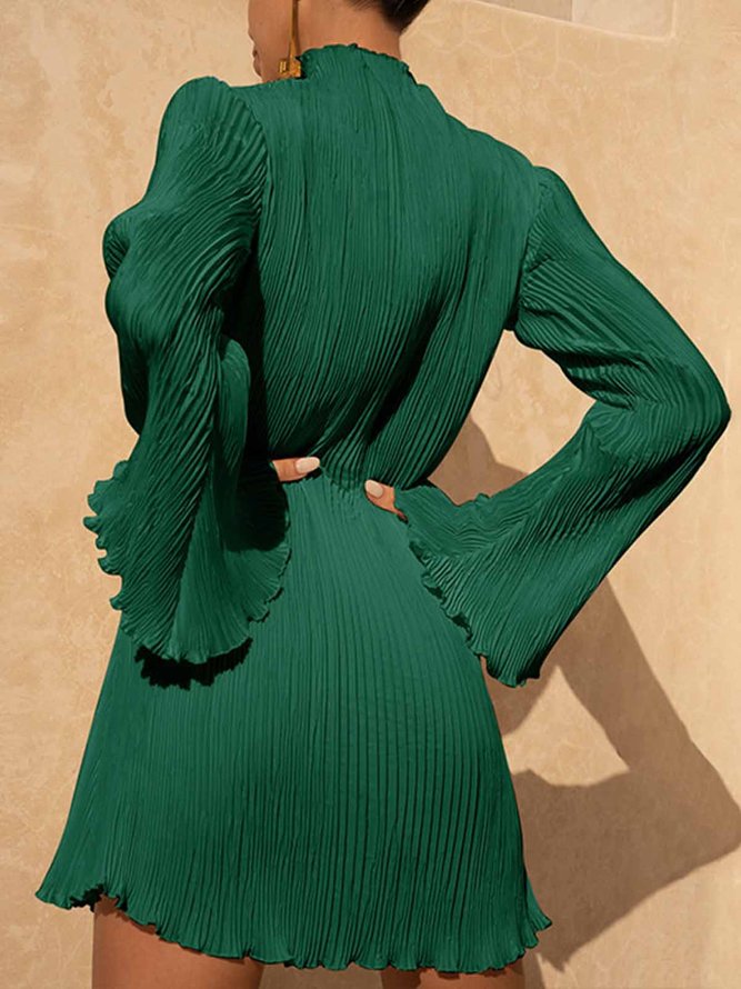 Robes Femmes Plain Hiver Élégant Polyester Naturel Quotidien Coupe Régulière Pull-over x-ligne