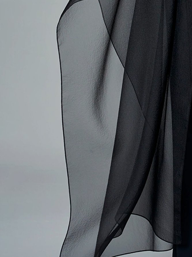 Blouse Femmes Plain Printemps Élégant Polyester Coupe Régulière 1 * Top Manches Longues Long Régulier