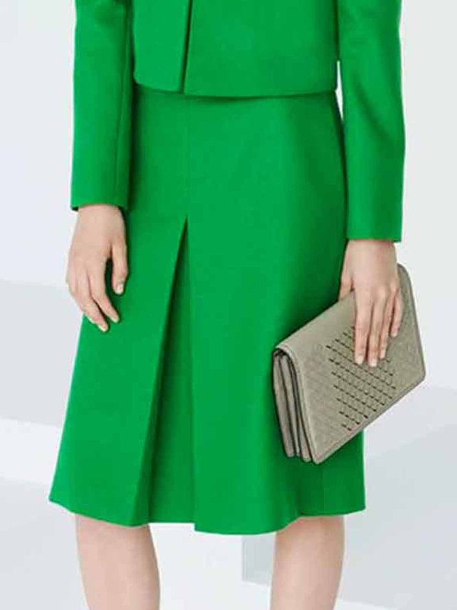 Jupes Plain Été Urbain Polyester Micro-élasticité Coupe Régulière Mi-longue Trapèze Régulier pour Femmes