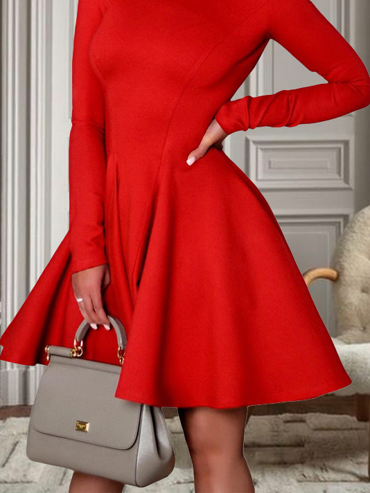 Mariage Robe & Fête Robe Femmes Plain Printemps Élégant Quotidien Serré Jupe x-ligne Régulier Élasticité moyenne