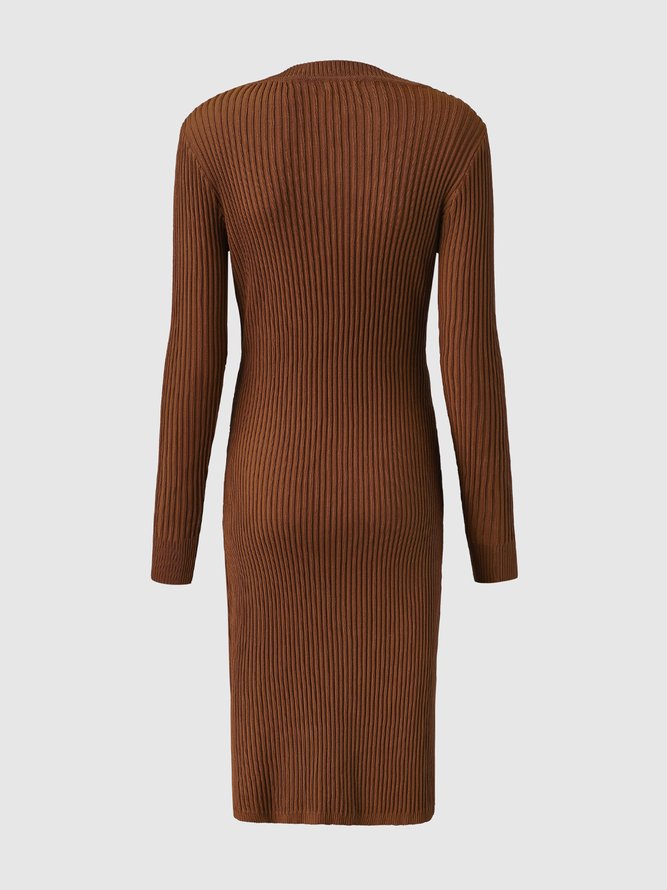Pull Élégant Asymétrique Quotidien pour Automne & Rendez-Vous