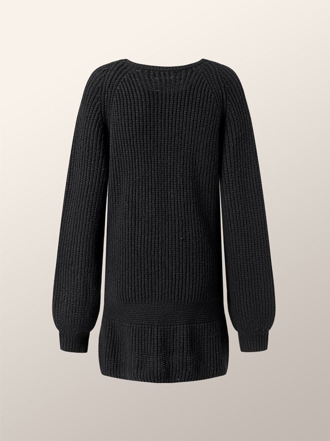 Hiver Élégant Trapèze Très Extensible Poids Moyen Rendez-Vous Quotidien Robes