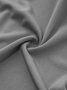 Robes Plain Automne Élégant Polyester Nœud Coupe Régulière Faire la navette Manches Longues S-Ligne pour Femmes
