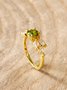 Bague Femmes Élégant Toutes Les Saisons Quotidien Avec Faux Diamant Métal Avec Faux Diamant Standard Bague