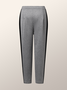 Décontracté Pantalons Bloc de Couleur Printemps Urbain Polyester Naturel Quotidien Coupe Régulière Long de Grande Taille pour Femmes