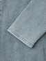 Toile de Jean Robes Plain Printemps / Automne Élégant Coton Naturel Quotidien Coupe Régulière Régulier Non pour Femmes