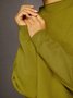 Pulls Femmes Plain Printemps / Automne Urbain Viscose Aucune élasticité Ample Manches Longues Régulier Régulier