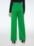 Décontracté Pantalons Femmes Décontracté Plain Printemps Polyester Naturel Quotidien Ample H-ligne Régulier