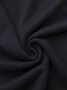Femmes Plain Simple Automne Polyester Col Roulé Régulier Trapèze Régulier Régulier Taille Tops