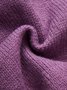 Ensembles de Deux Pièces Femmes Plain Automne Urbain Naturel Quotidien Manches Longues Col Roulé H-Ligne Élasticité moyenne