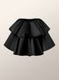 Hauts Femme Plaine Automne Urbain Quotidien Ample 1 * Haut Demi Manches Col Bateau Trapèze