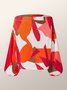 Blouse Femmes Abstrait Automne Urbain Polyester Micro-élasticité à Épaules Dénudées Régulier Droit Régulier Taille