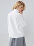 Pull Femmes Plain Simple Automne 1 * robe Manches Longues Régulier Droit Régulier Élasticité moyenne