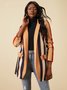 Rétro Décontracté Simple Décontracté en Laine Blazer