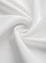 Chemisier Femme Plaine Simple Automne Col V Pas d'élasticité 1 * Top Coton Mélangé H-Line Régulier