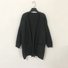 Maxi Cardigan & Pull Tricotés Mi-Longs Unicolores avec Poche