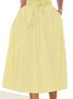 Robe Rayée Sans Manches à Une Épaule Dénudée