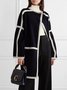 Manteau Élégant Énorme à Manches Longues