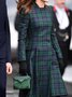 Robe Élégante à Carreaux / Plaid