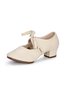Chaussures à Talon Femmes Plain Toutes Les Saisons Fête Sportif & Intérieur Bout Rond Caoutchouc Dentelle-Up Augmentation de la hauteur Chaussures Officielles