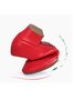 Chaussures à Talon Femmes Plain Toutes Les Saisons Fête Sportif & Intérieur Bout Rond Caoutchouc Dentelle-Up Augmentation de la hauteur Chaussures Officielles