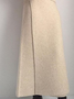 Jupe Femmes Plain Hiver Élégant Polyester Naturel Quotidien Coupe Régulière Long Régulier