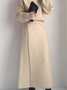 Jupe Femmes Plain Hiver Élégant Polyester Naturel Quotidien Coupe Régulière Long Régulier