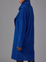 Tops Femmes Plain Automne Urbain Quotidien Ample Col Roulé Mi-longue-Long H-ligne Régulier