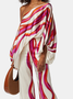 Blouses Géométrique Printemps / Automne Élégant Polyester Aucune élasticité Quotidien Asymétrique Régulier Régulier pour Femmes