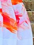 Jupes Femmes Abstrait Été Vacances Polyester Taille Haute Léger Quotidien Coupe Régulière Trapèze