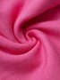Robes Femmes Plain Printemps Élégant Acrylique Poids lourd Micro-Élasticité Quotidien Mi-longue A-ligne