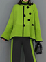 Pulls Femmes Pois Polka Printemps / Automne Urbain Aucune élasticité Ample Manches Longues Col Roulé Régulier Régulier