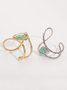 Bracelets Femmes Plain Toutes Les Saisons Urbain Mariage Résine Manchette
