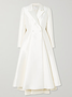 Robes Plain Printemps / Automne Élégant Naturel Quotidien Coupe Régulière Manches Longues Manches régulières Non pour Femmes